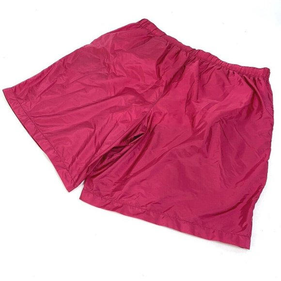 Prada Other - PRADA Half pants Bottoms Sea pants Surf pants logo Shorts Swimwear polyamide Red